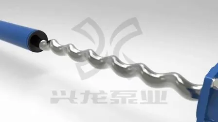 Pompe à vis unique à cavité progressive, prix d'usine, pour le dosage des boues d'épuration/produits chimiques polymères/eau huileuse/mélasse/aliments et autres liquides visqueux